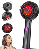Scalp Massager Brush – Cordless Shiatsu Electric Head Massager with Oil Applicator, Portable & Waterproof for Hair Growth & Relaxation فرشاة تدليك فروة الرأس – جهاز لاسلكي شياتسو مع موزع الزيت، محمول ومقاوم للماء لتعزيز نمو الشعر واسترخاء الرأس