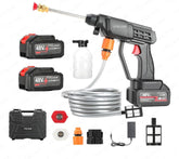 48V Portable Pressure Washer – Cordless Handheld Washer with Rechargeable 12000mAh Battery, Double Battery, Car & Floor Cleaning غسالة ضغط محمولة 48 فولت – جهاز يدوي لاسلكي مع بطارية قابلة للشحن 12000mAh، بطاريتان، لتنظيف السيارات والأرضيات