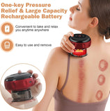 Electric 3-in-1 Cupping Therapy & Cellulite Massager, Rechargeable Gua Sha | جهاز العلاج بالحجامة الكهربائي 3 في 1 وتدليك السيلوليت، جهاز Gua Sha قابل للشحن