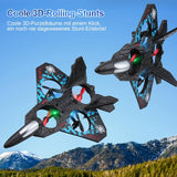 RC Aeroplane 2.4GHz Quadcopter L0712 – Floating Fighter, RTF for Beginners, Kids & Adults, Toy with Colored Lights & USB Charging طائرة RC 2.4GHz رباعية المحركات L0712 – مقاتلة عائمة جاهزة للطيران للمبتدئين، الأطفال والكبار، لعبة بأضواء ملونة وشحن USB