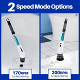Electric Spin Scrubber 9-in-1 – Adjustable Handle, Waterproof IPX7, Type-C Charging, Multi-Function Cleaning Brush فرشاة كهربائية دوارة 9 في 1 – مقبض قابل للتعديل، مقاومة للماء IPX7، شحن Type-C، فرشاة تنظيف متعددة الاستخدام