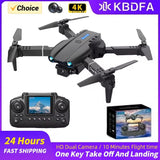 E99 Drone with Camera, Folding Remote Control, WiFi FPV & App Control, Storage Bag, 2 Batteries | طائرة بدون طيار E99 بكاميرا، تحكم عن بعد قابلة للطي، واي فاي FPV والتحكم عبر التطبيق، حقيبة تخزين، بطاريتان