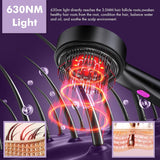 Scalp Massager Brush – Cordless Shiatsu Electric Head Massager with Oil Applicator, Portable & Waterproof for Hair Growth & Relaxation فرشاة تدليك فروة الرأس – جهاز لاسلكي شياتسو مع موزع الزيت، محمول ومقاوم للماء لتعزيز نمو الشعر واسترخاء الرأس